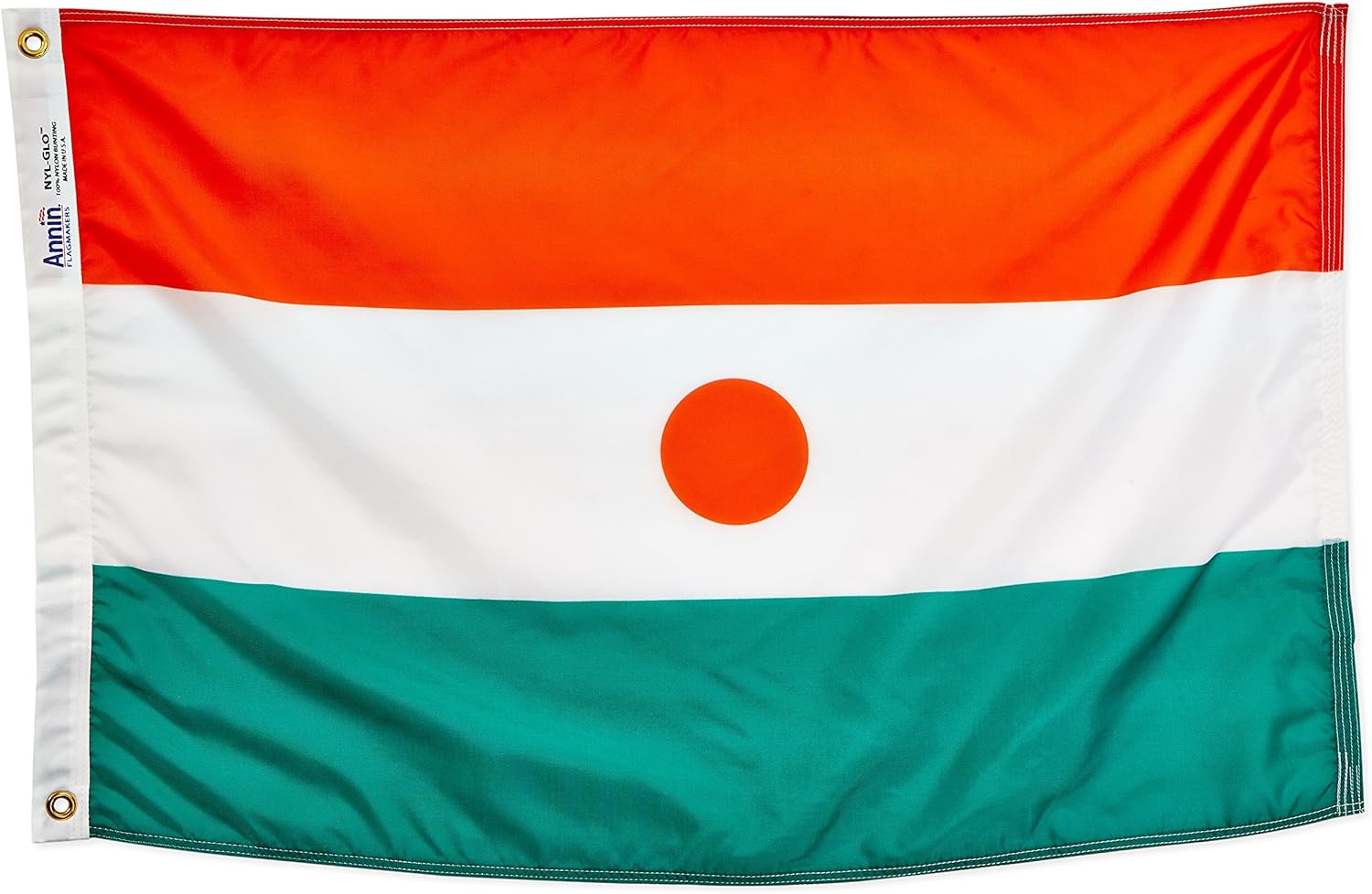 Annin Flagmakers Niger Flag USA-Made to Official United Nations Design Specifications, 3 x 5 Feet (Model 196304)
