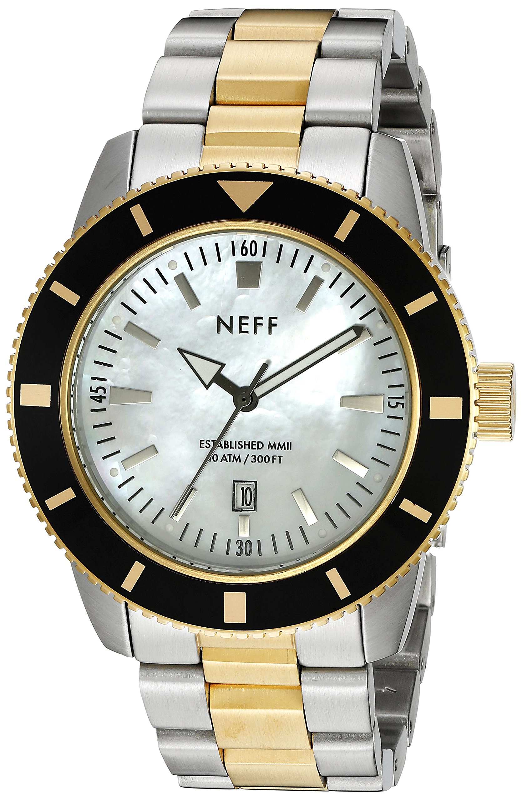 Neff Mens Nf0233blck Pretender Analog Display Japanese Quartz - Main Image