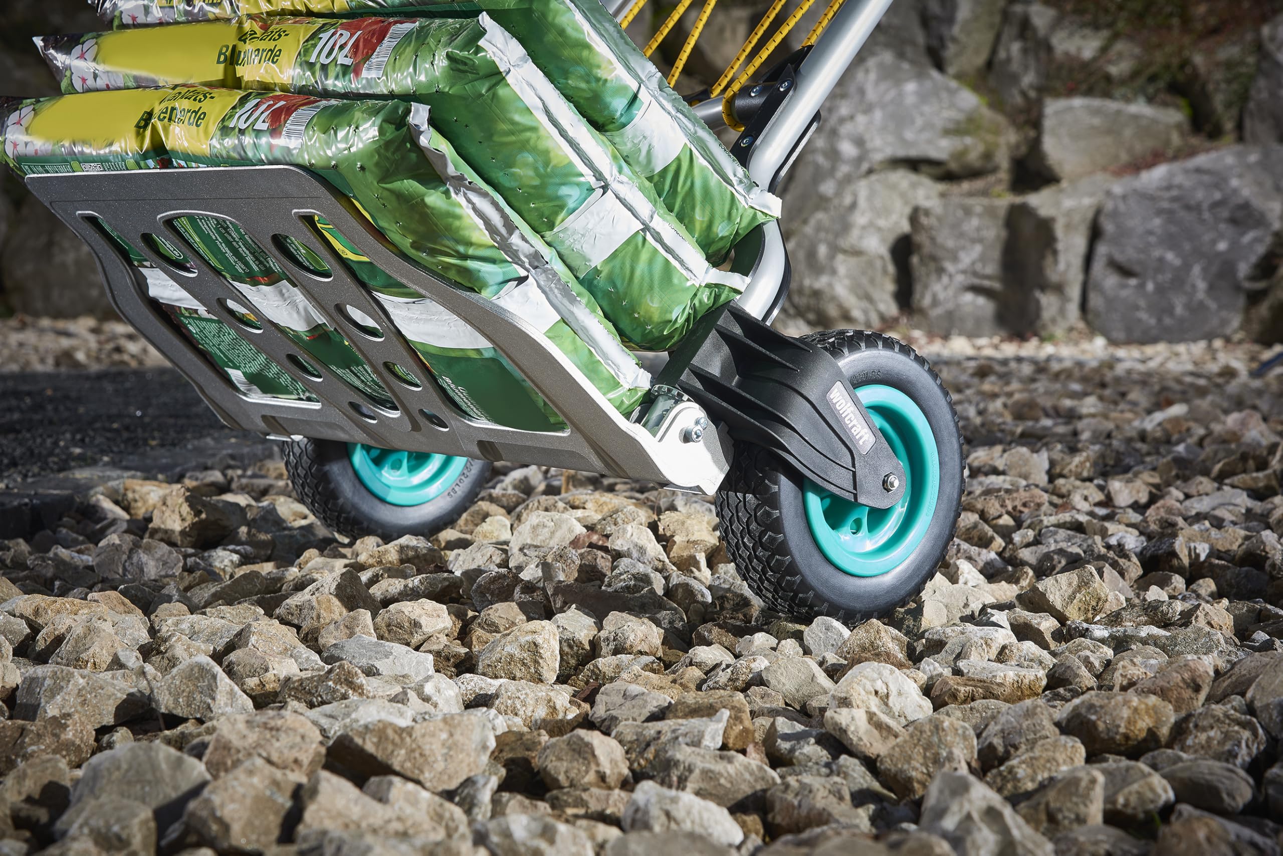 Wolfcraft TS 850 Offroad - Diable Pliable, Charge Max. 100 kg