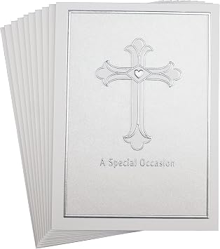 Iconikal 20-Pack Baptism Dedication First Holy Communion Christening Naming