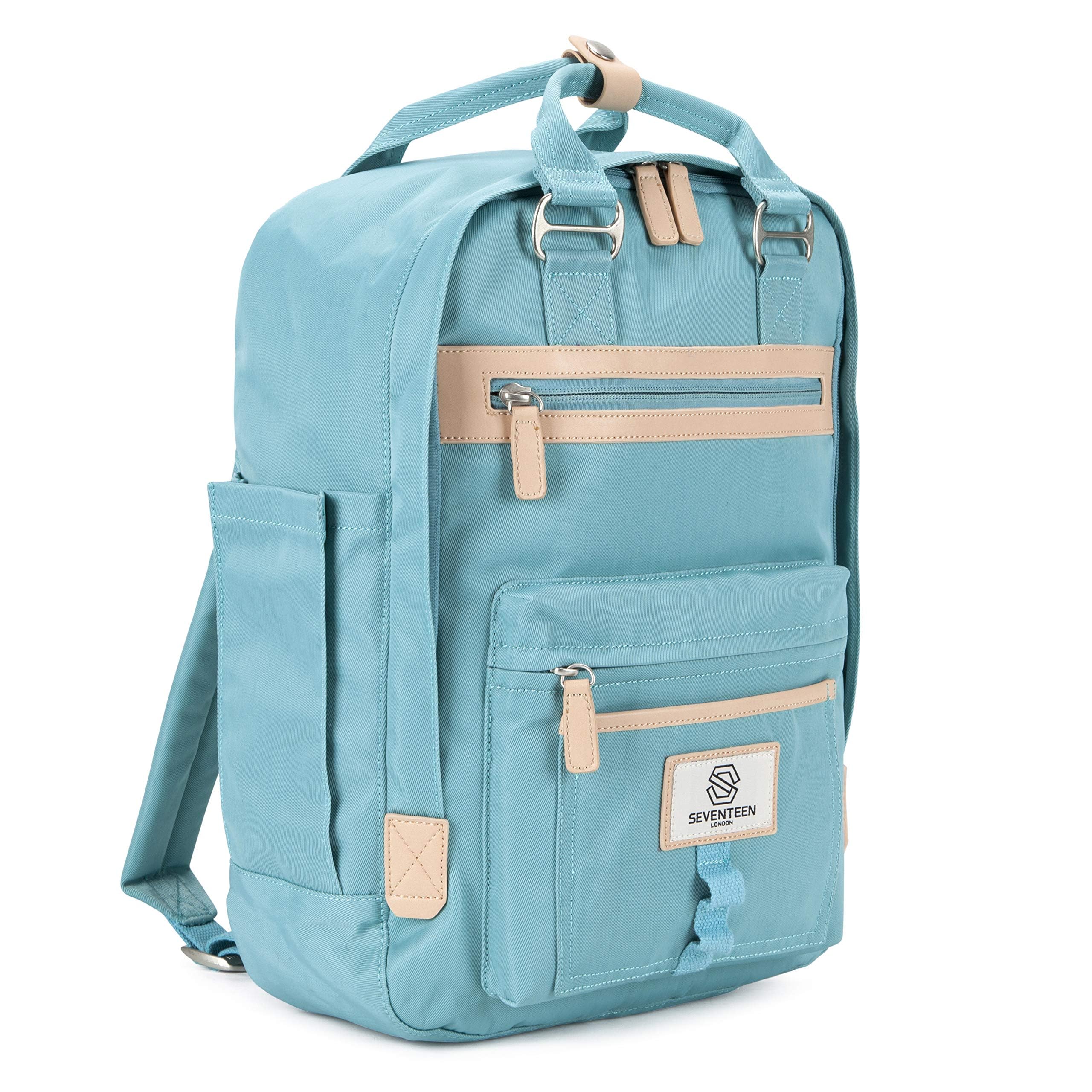– Modern Urban Unisex 'Wimbledon' Backpack in a Classic Slim Simple Design – Fits Laptop up to 13”