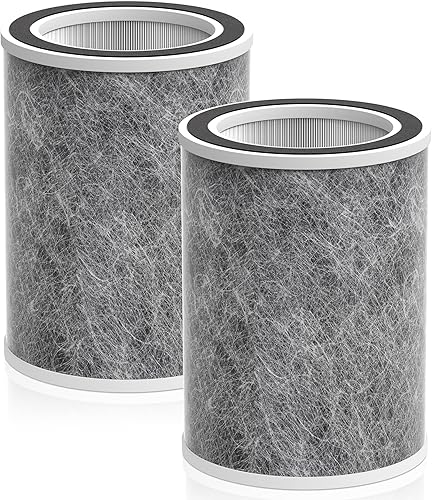 HP202 - Filtro de repuesto compatible con Shark HP201, HP202, HP302 UA205, AP1000 y para purificador de aire Shark HC501, HC502 MAX, filtro HEPA