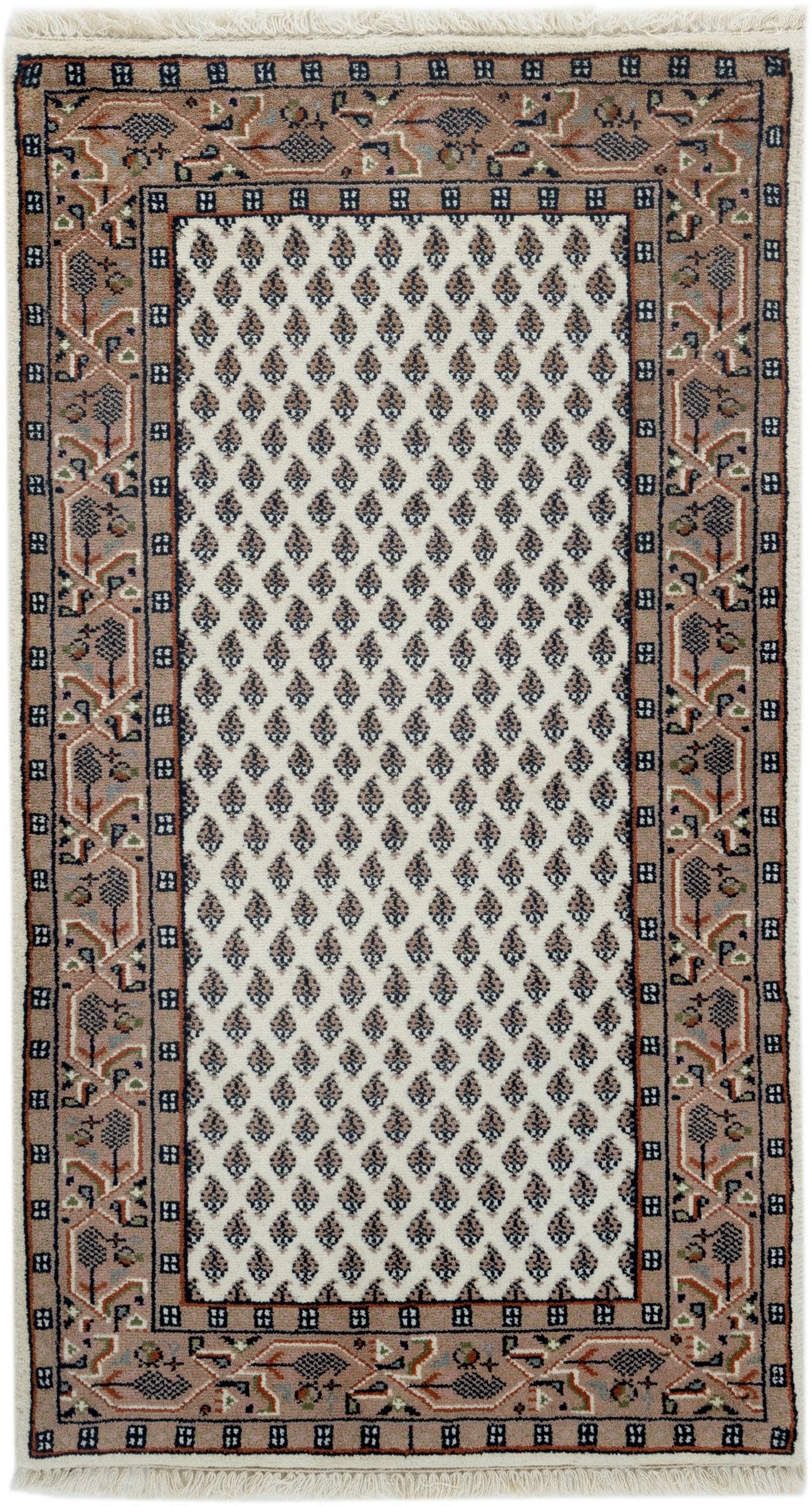 Tapis d'Orient Indo Mir tissé main, l'âme de la laine d'Inde chez vous
