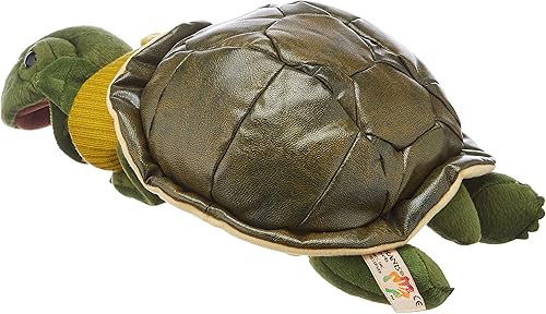 Miniatura 3 de Folkmanis Marioneta de mano de tortuga de cuello alto