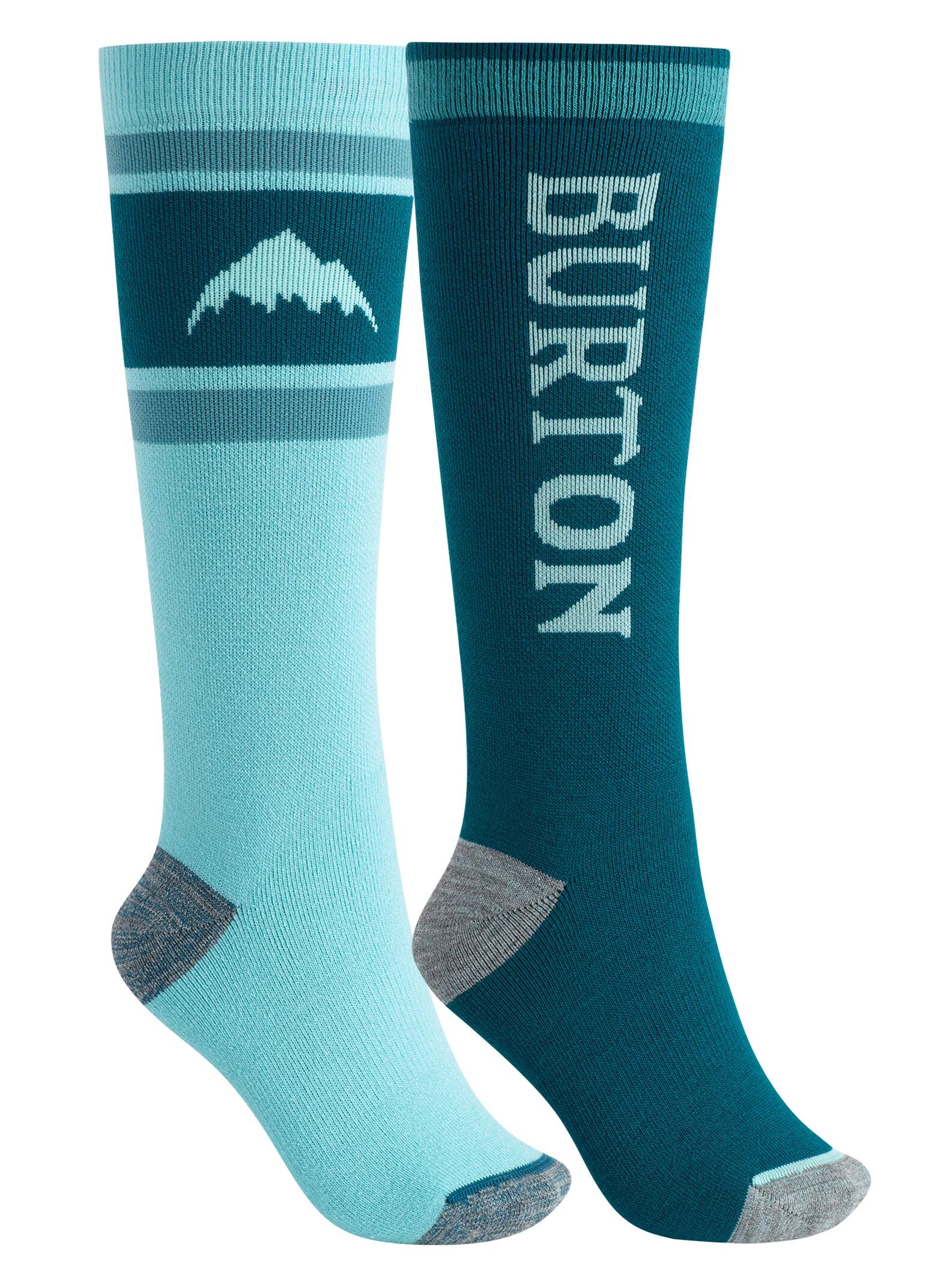 Burton Women's Weekend Midweight Ski/Snowboard Sock 2-Pack