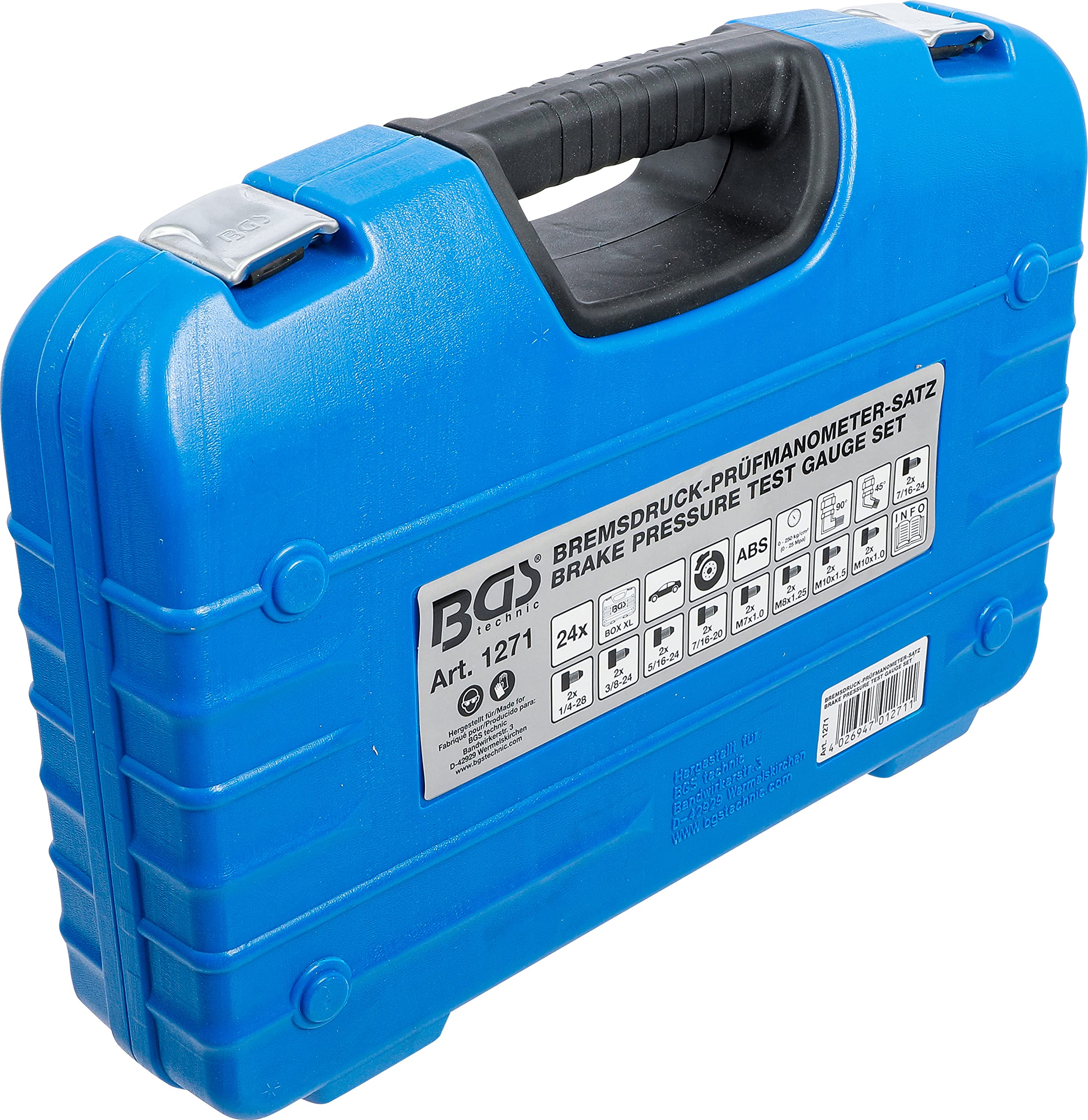 BGS 1271 | Set di manometri per freni