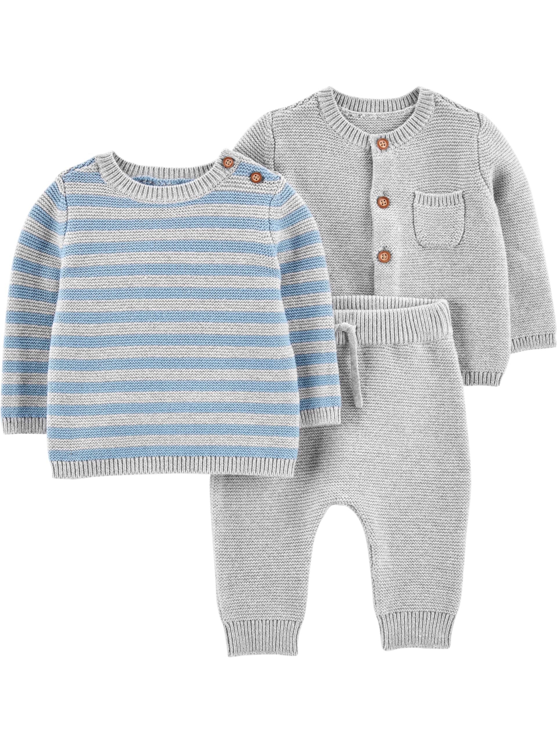 Simple Joys by Carter'sunisex-baby 3-piece Sweater Set