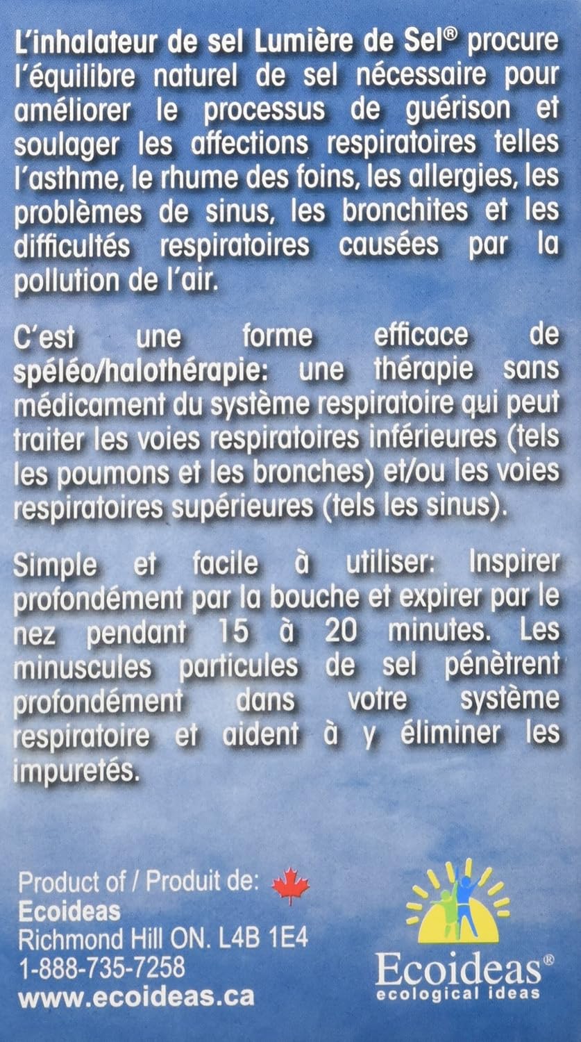 Lumière de Sel Himalayan Salt Inhaler (salt included)