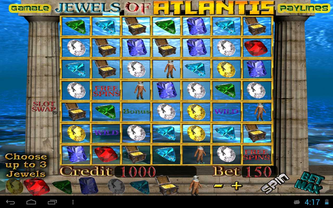 JEWELS OF ATLANTIS Slot Machine - App on the Amazon Appstore