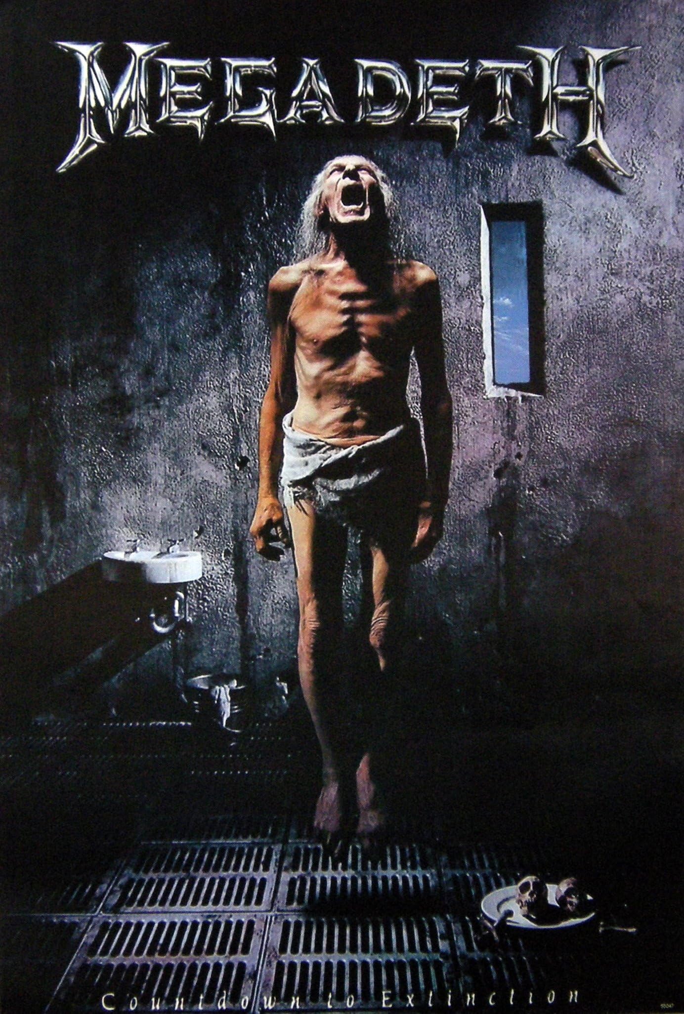 Seeing one shop MEGADETH “Countdown to Extinction Image print poster Size 24”x36” S-0695