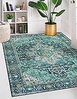 Vista 60 de Moynesa Alfombra Pasillo Ultra-Delgada Lavable - Alfombra Pasillo Antideslizante 2x6 Sin Deslizamiento Alfombra Cuarto de Lavado, Alfombra Vintage