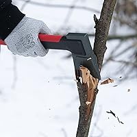 Vista 13 de INTERTOOL Hacha de división de madera de 28 pulgadas - Maul para leña - Divide rondas medianas a grandes - Mango compuesto antideslizante absorbente