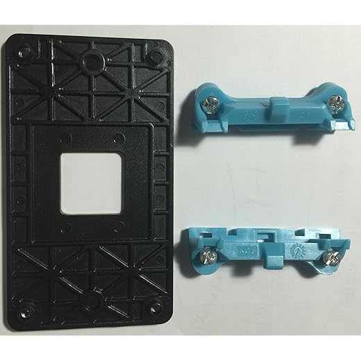 AMD CPU Fan Bracket Base for AM2 AM2+ AM3 AM3+ FM1 Socket (3pcs Version for Newer Motherboard)