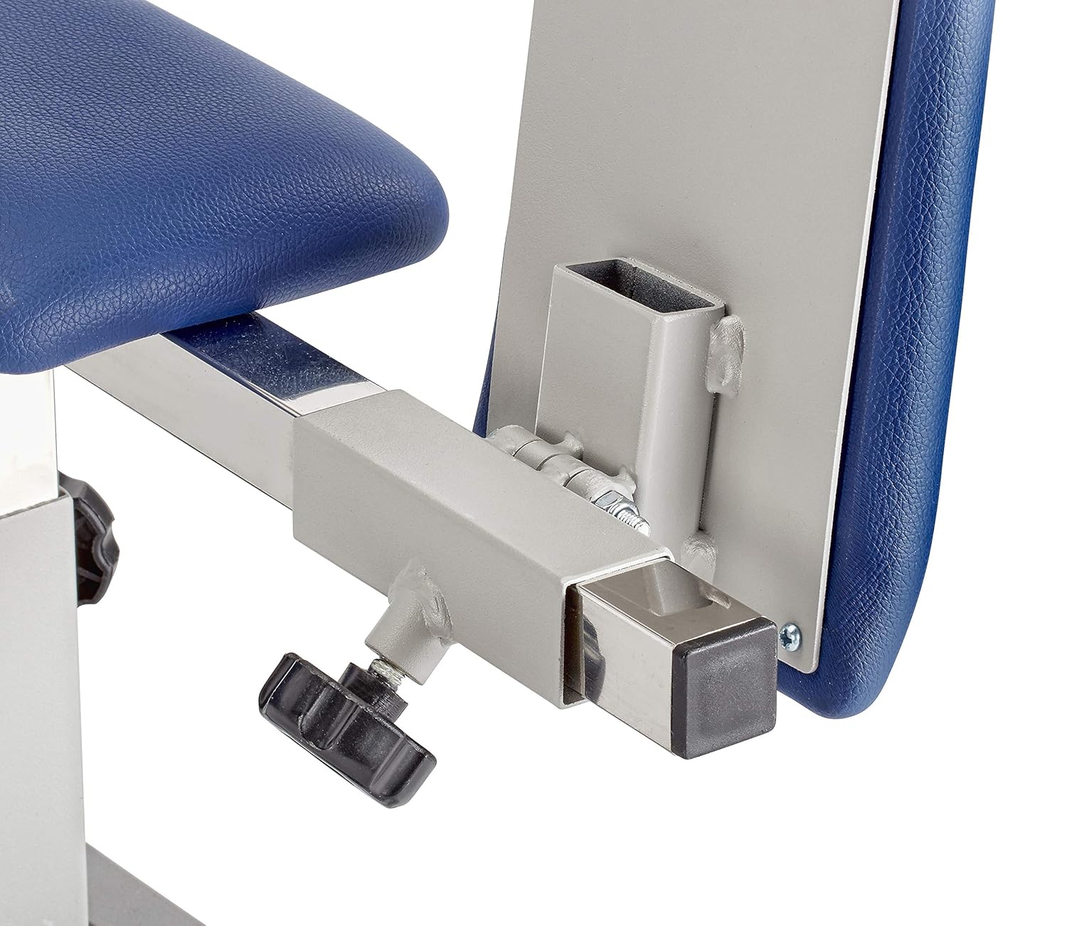 AdirMed Blood Drawing Chair with Soft Padded Seat, Phlebotomy Chair with Adjustable Armrest (Blue) : Home & Kitchen