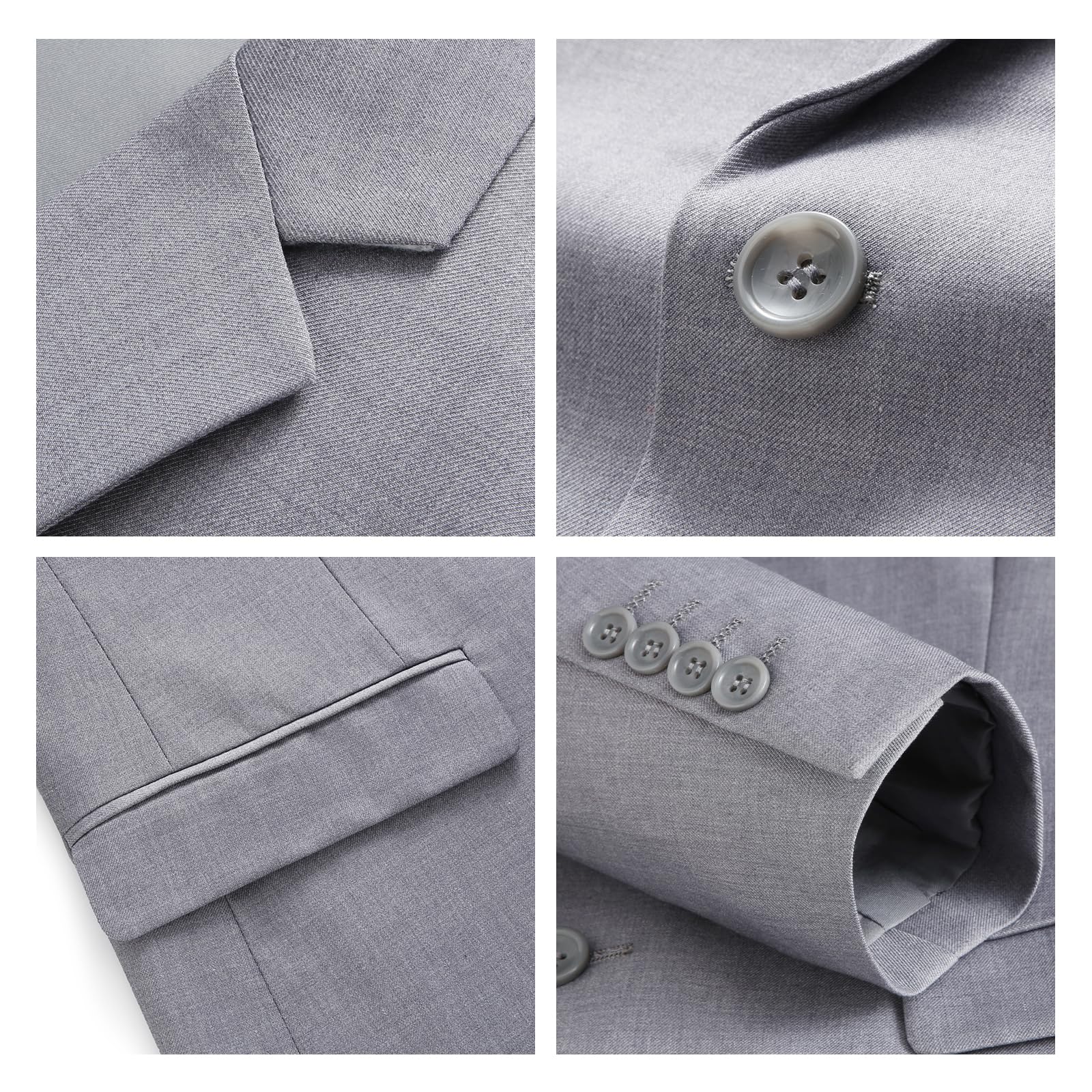 Traje de hombre 3 piezas Slim Fit traje de negocios boda cena formal dos botones traje de esmoquin para hombres clásico blazer chaleco pantalones conjunto