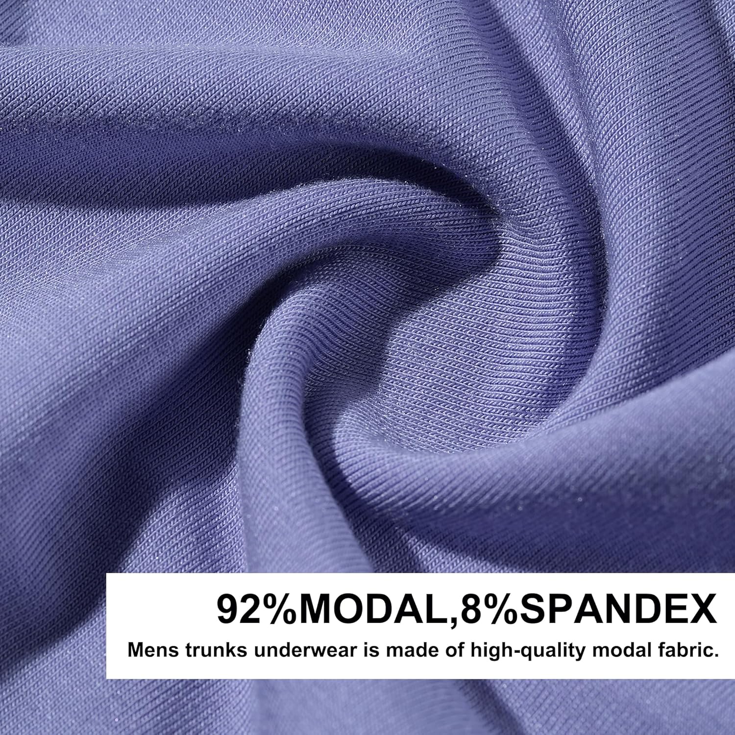 Arjen Kroos Mens Boxer Briefs Sexy Modal Mesh Underwear with Pouch Moisture Wicking Breathable Trunks 1 Pack - Image 2