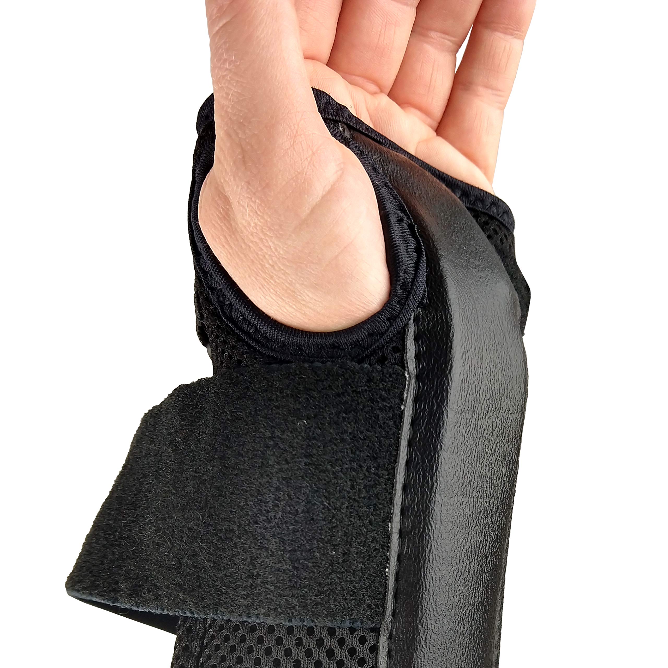 Blue Jay An Elite Healthcare Brand Carpal Tunnel | Wrist Brace for Orthopedic Care | Skin friendly material | Support During Strenuous Gym Sessions | Small/Medium (Black)