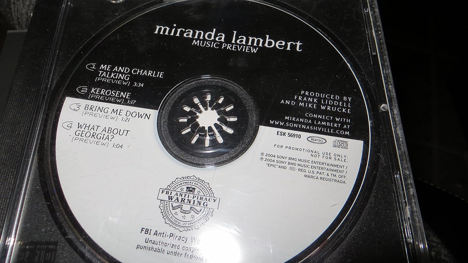Miranda Lambert Music Preview (CD) Miranda Lambert Books