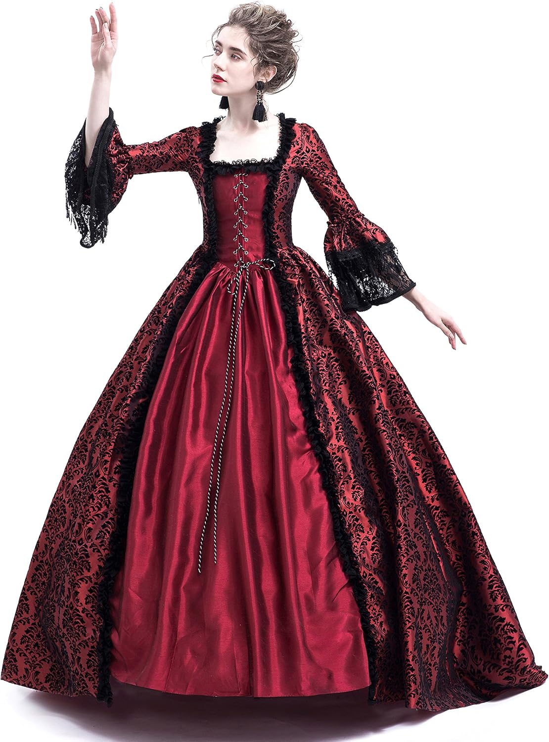 Masquerade ball red dress Clearance