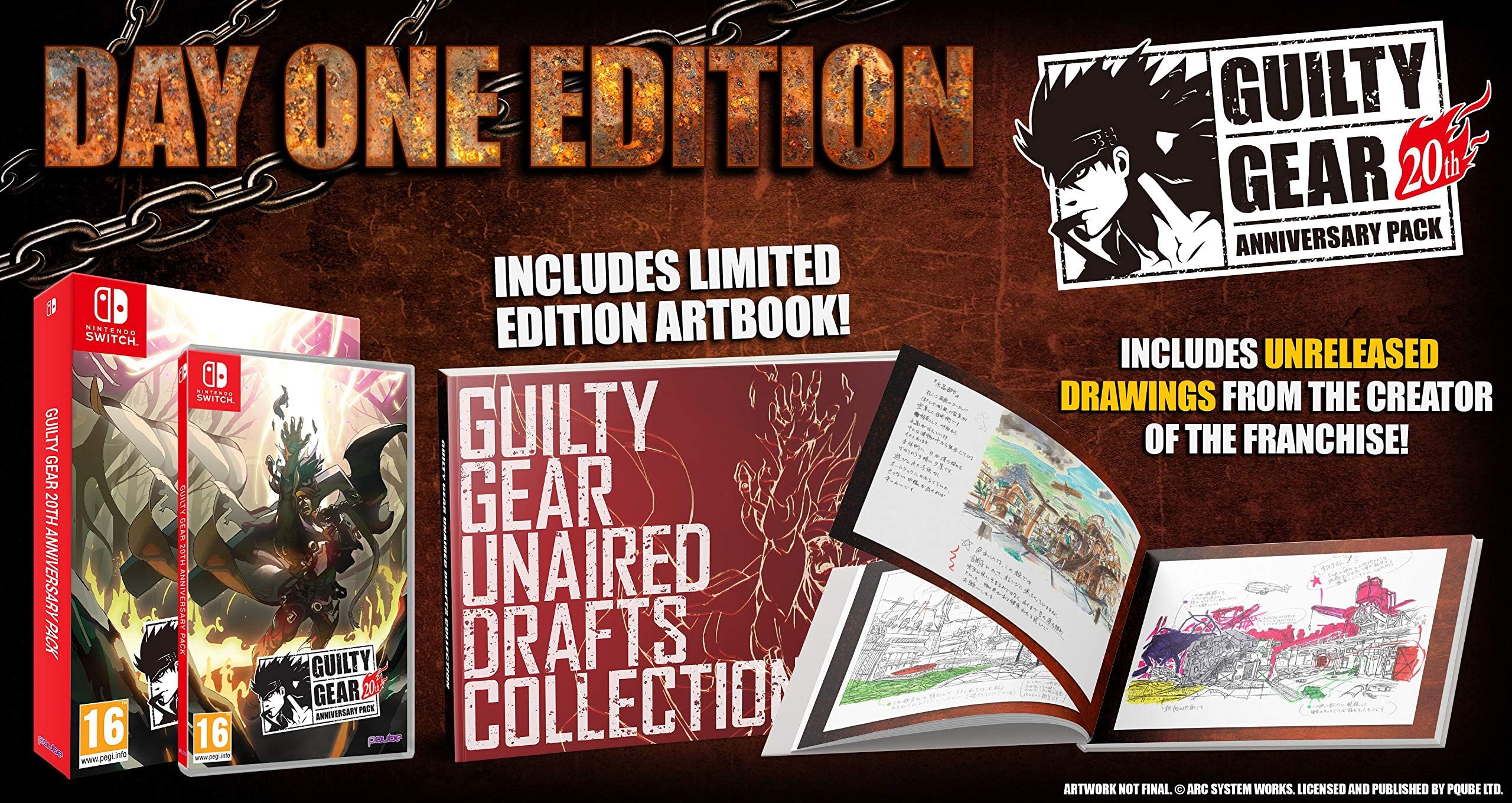 Guilty Gear 20th Anniversary Pack - Collector's Edition (Nintendo Switch)