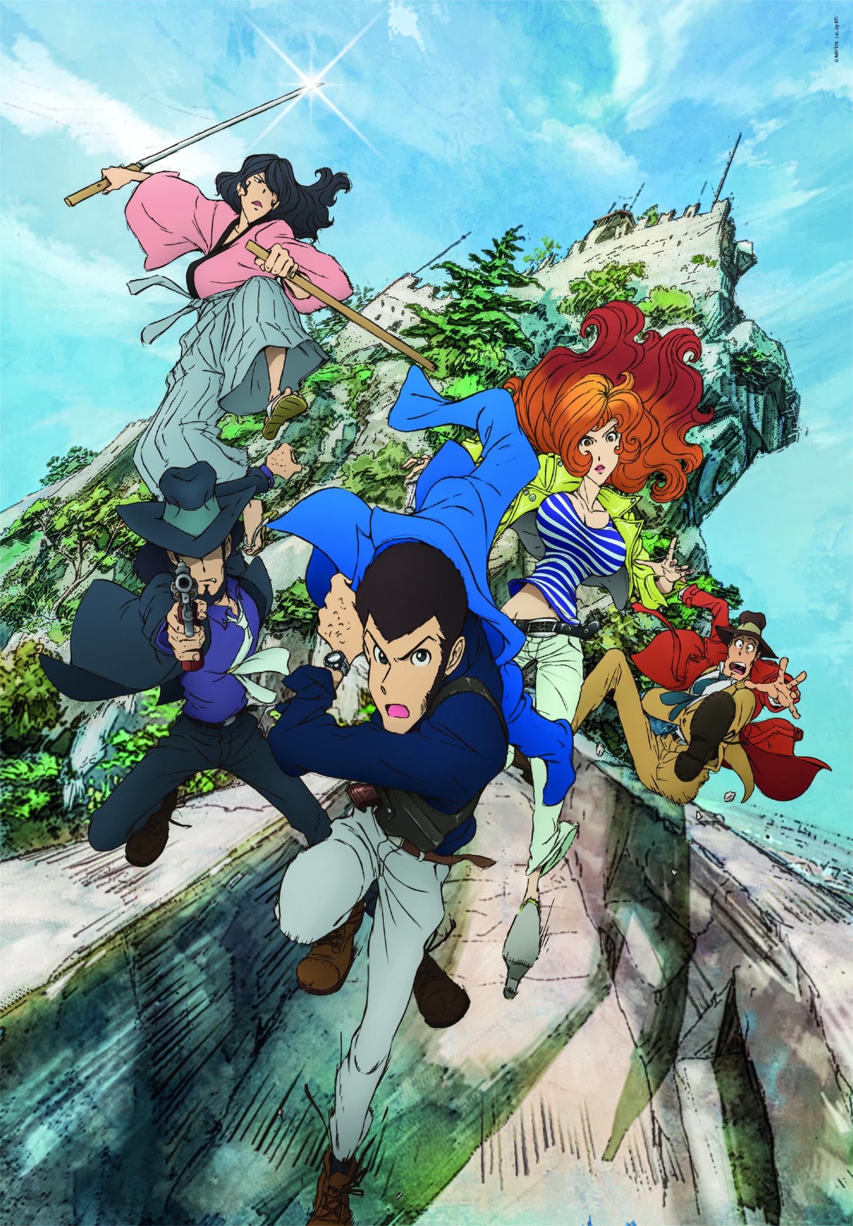 Clementoni Puzzle 1000 Pezzi Lupin III – Illustrazione Da Fumetto Per Adulti, Poster Incluso, Made In Italy, 50x70 Cm. Idea Regalo Per Fan Di Anime E Manga.