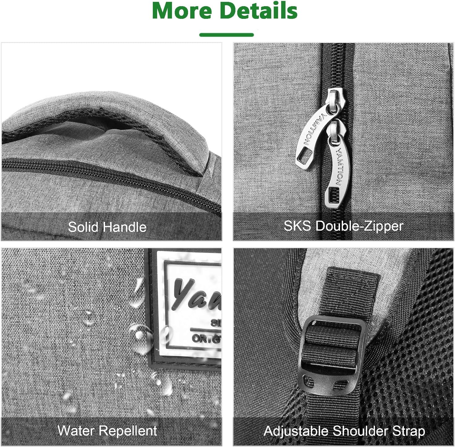 YAMTION hátizsák laptop rekesz