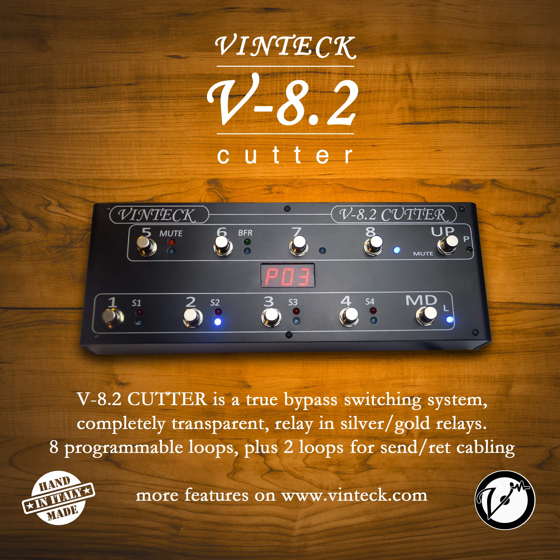V8.2 Cutter Looper switcher per effetti