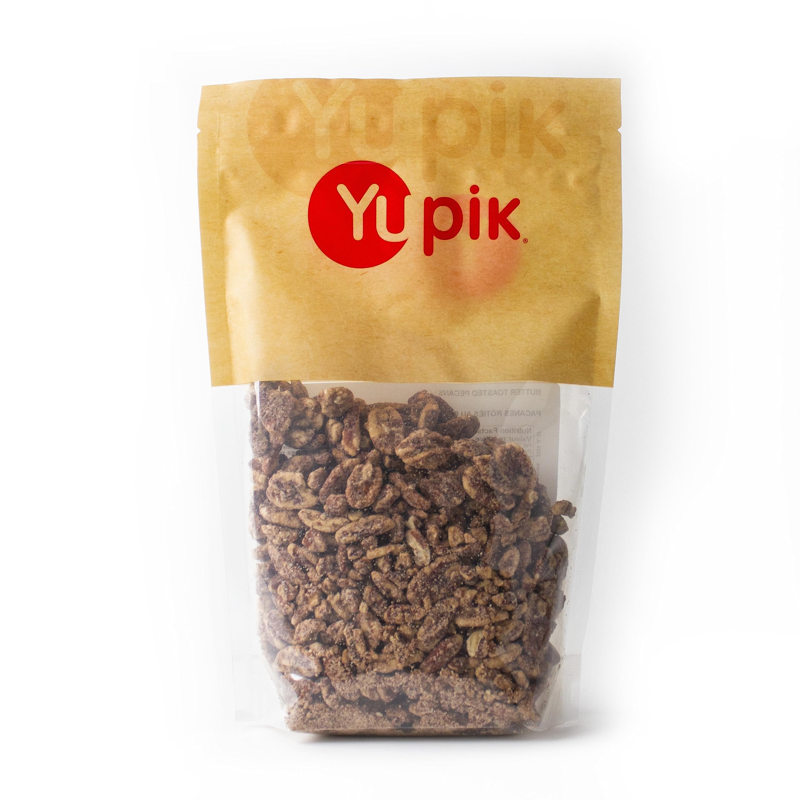 Sponsored Ad - Yupik Toasted Golden Pecans, 1.1 lb (17.6 oz), Gluten-Free, Kosher, Non-GMO, Sweet Snack, Crunchy Glazed Pecans with Natural Butter Flavor & Sea Salt, Party Snack, Source of Copper & Magnesium