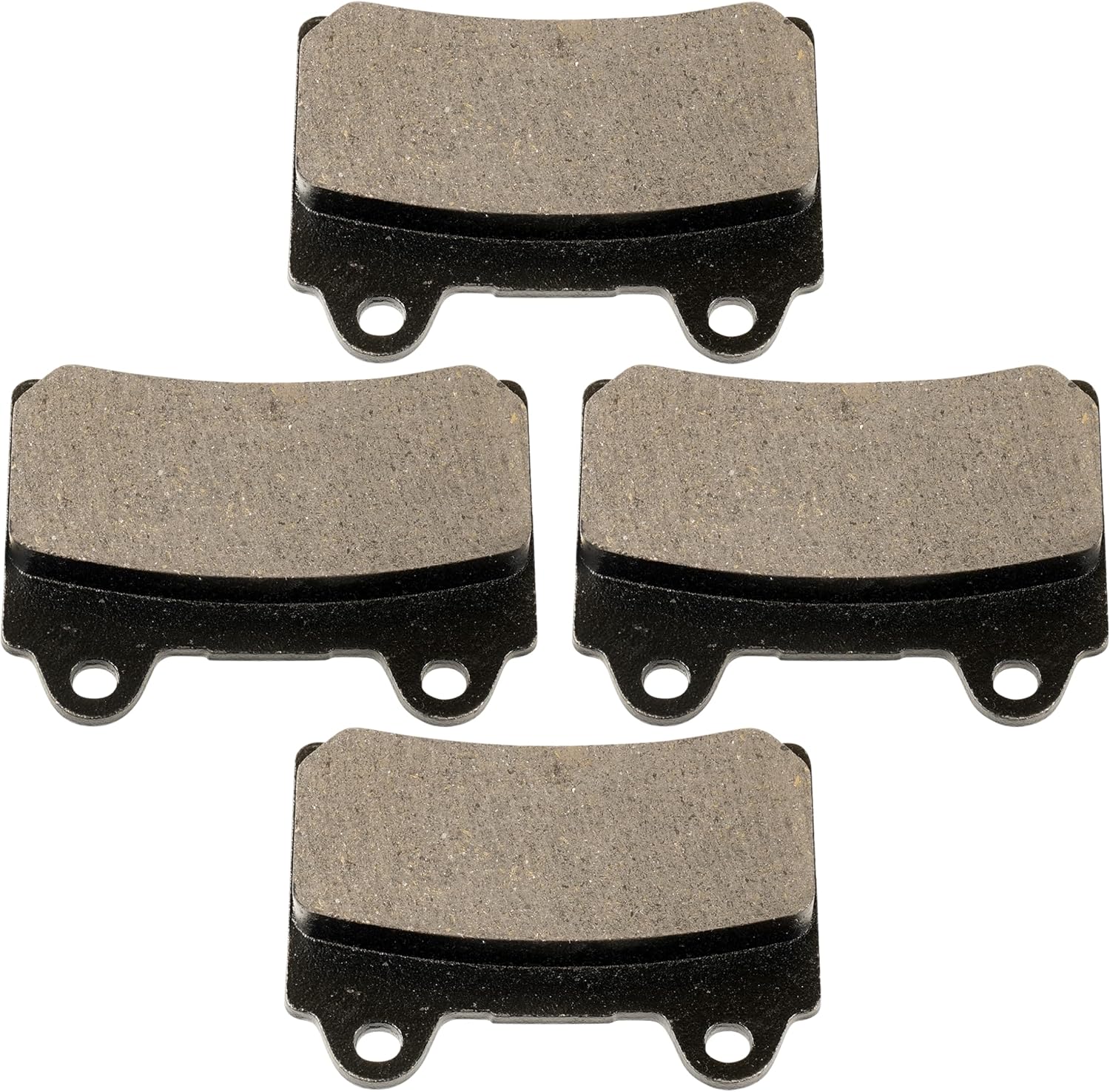 Caltric Front Brake Pads Compatible with Yamaha Fzr750R Fzr-750R 750R 1987 1988