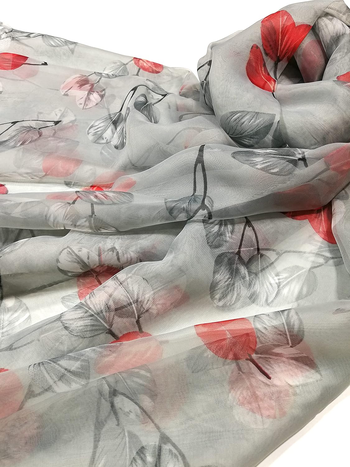 Shanlin Super Large Silk Feel Floral Scarves for Women in Gift Box - Image 4