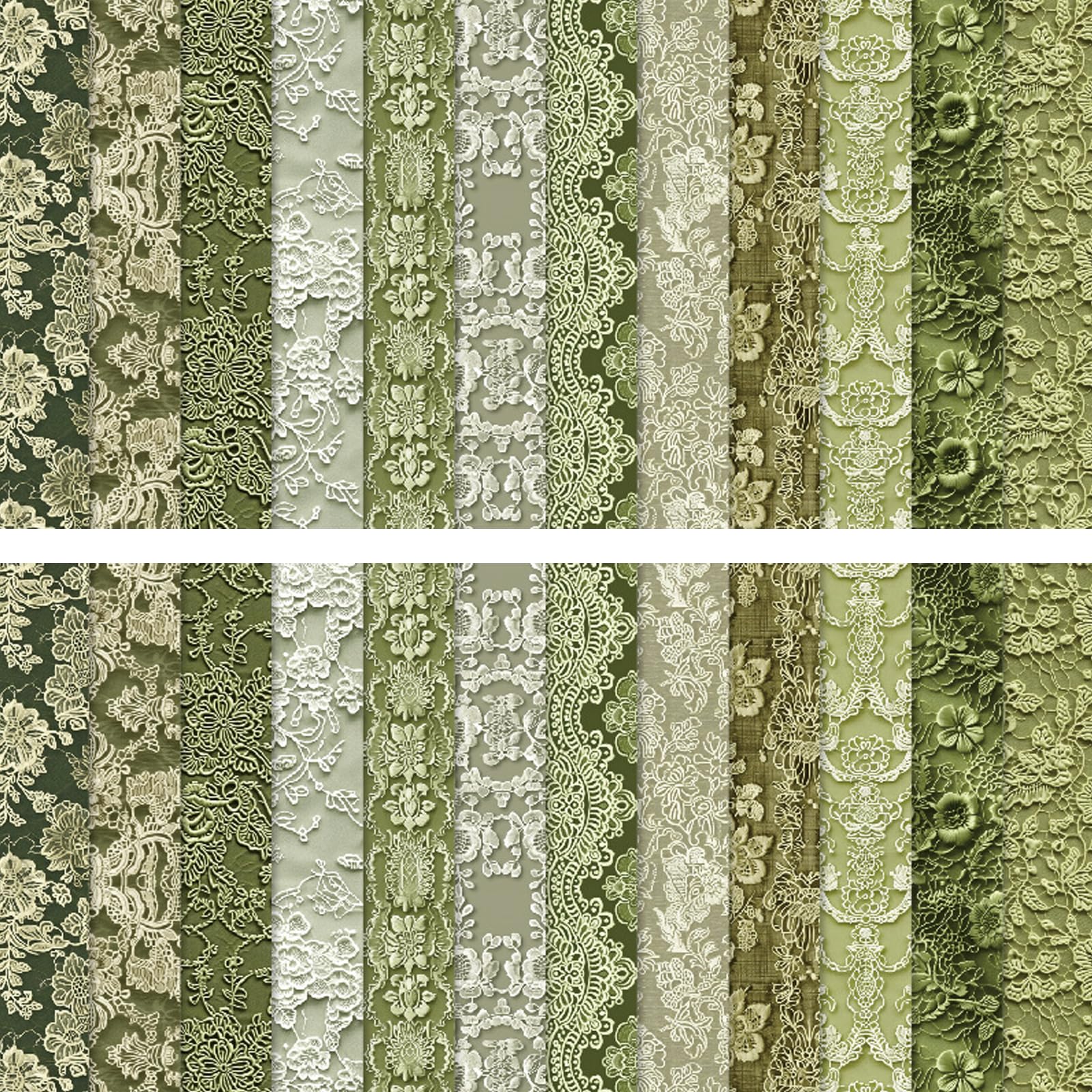 BRTNUP 24 Sheets Scrapbook Paper, 6" x 6" Decoupage Paper Sheets Scrapbook Background Papers Pad Scrapbooking Papers Pads Floral Pattern Papers for Crafting Decoupage DIY (Multicolor G)