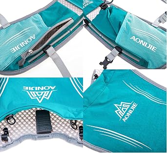 Lovtour Premium Running Race Hydration Vest Pack for Marathon, Cycling, Hiking with Soft Water Bottle As Gift