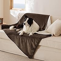 Vista 81 de Bedsure Mantas impermeables para perros pequeños – Manta de gato pequeño lavable para protección del sofá, manta de cachorro de forro polar sherpa