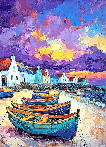 Lucky Puzzles - Whispers of The Irish Coast - Rompecabezas de 1000 piezas para adultos  Relajación única para adultos  Regalo ideal para los amantes