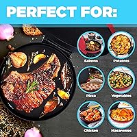 Vista 3 de Courant Pizza Maker 12 inch Pizzas Machine, Newly improved Cool-touch Handle Non-Stick plates Pizza oven & CalzoneMaker, Electric Countertop Oven