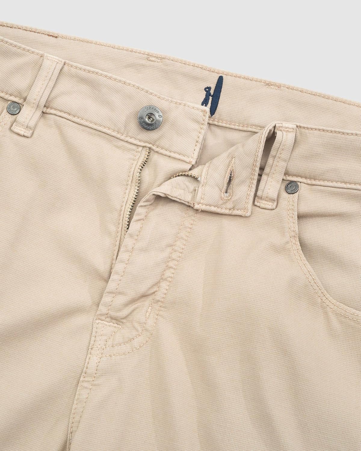 johnnie-O Atlas Lightwieght Five-Pocket Jeans in Light Khaki Light Khaki 34 34