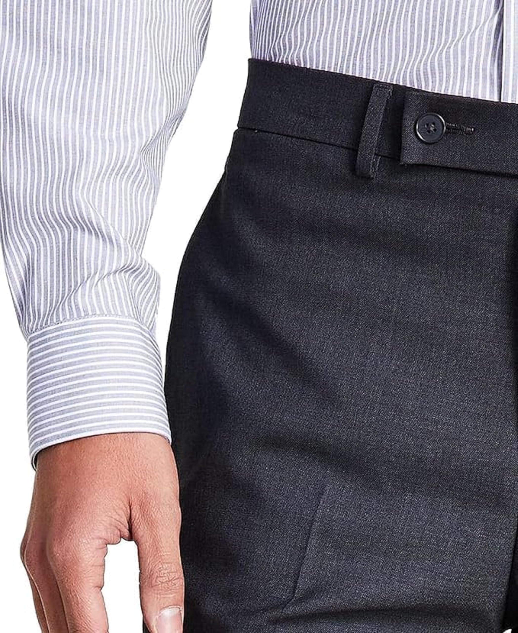 Calvin Klein Pantalones de Corte Ajustado - Pantalones de Vestir Hombre