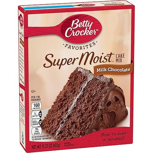 Miniatura 39 de Betty Crocker Delights Super Moist Party Rainbow Chip Cake Mix, 13.25 onzas (paquete de 12)