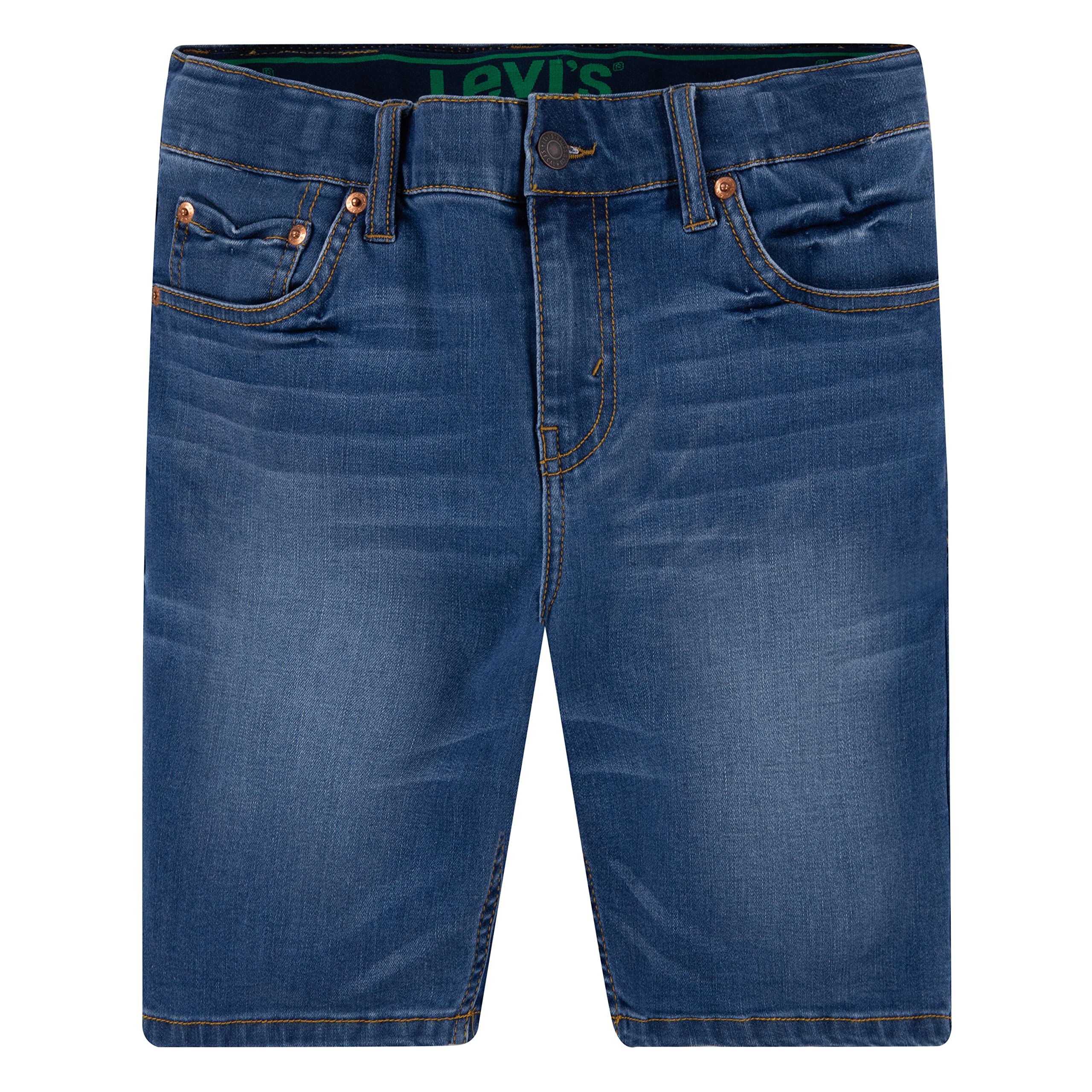 Levi'S Kids Lvb Slim Fit Lt Wt Eco Shorts Boy'S 5 Years Slow Roll