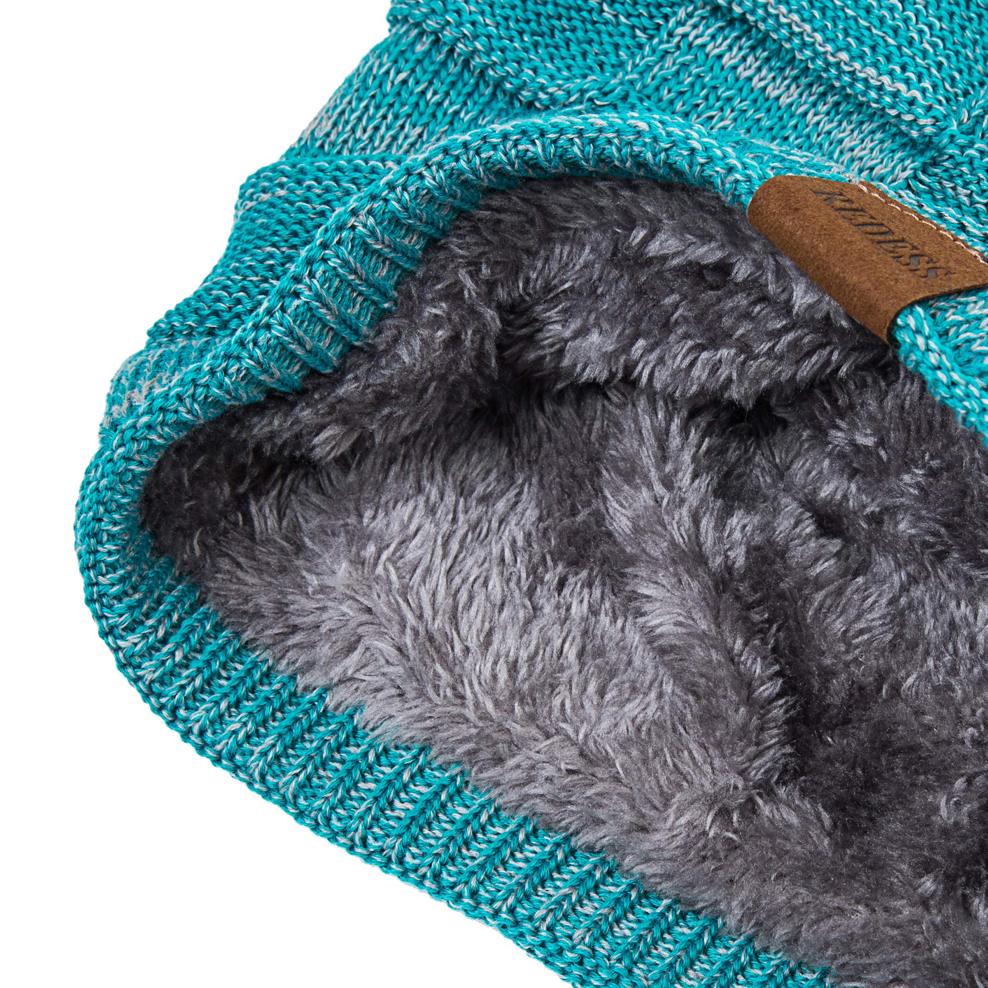 REDESS Cappello a Berretto per Uomini e Donne Cappelli Caldi Invernali in Maglia Slouchy Cappello a Cranio Spesso