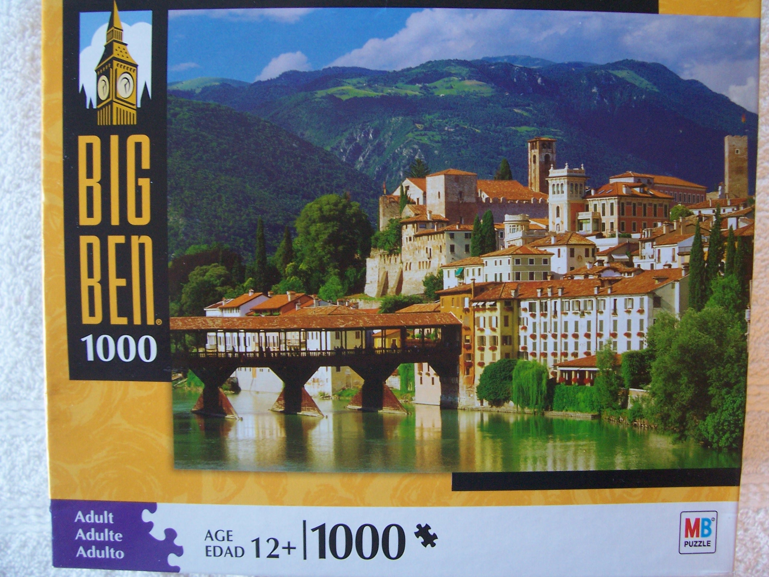 Big Ben 1000 Pc. Puzzle - Bridge in Bassano Del Grappa, Italy