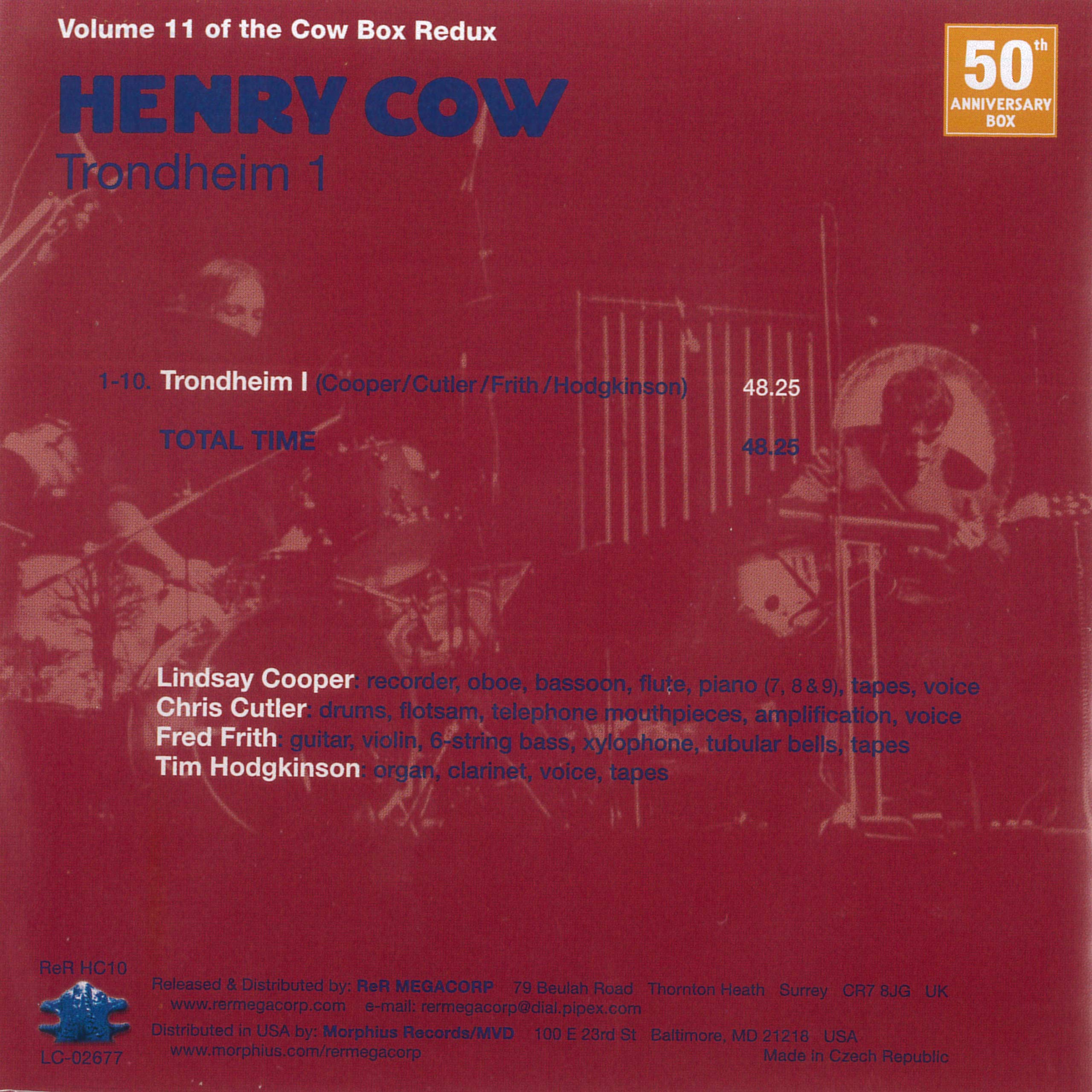 Henry Cow Box Redux: The Complete Henry Cow