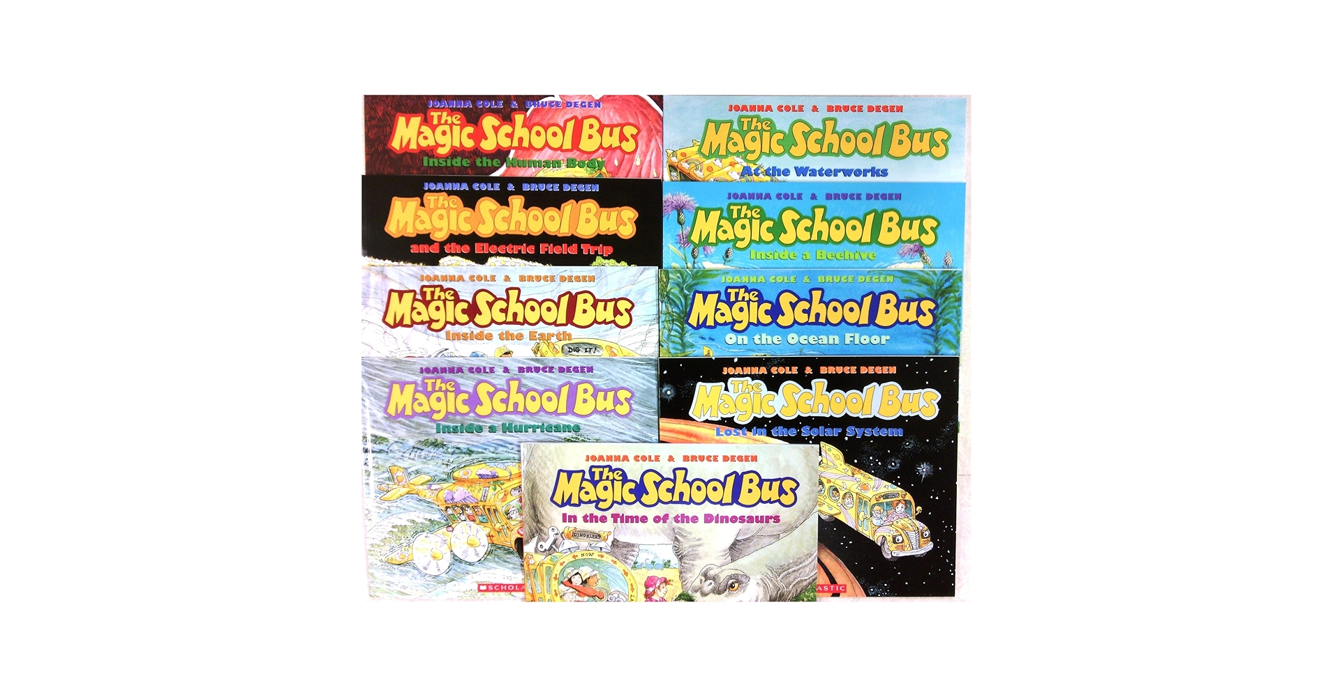Magic School Bus Set of 9 Books: Amazon.com: Books