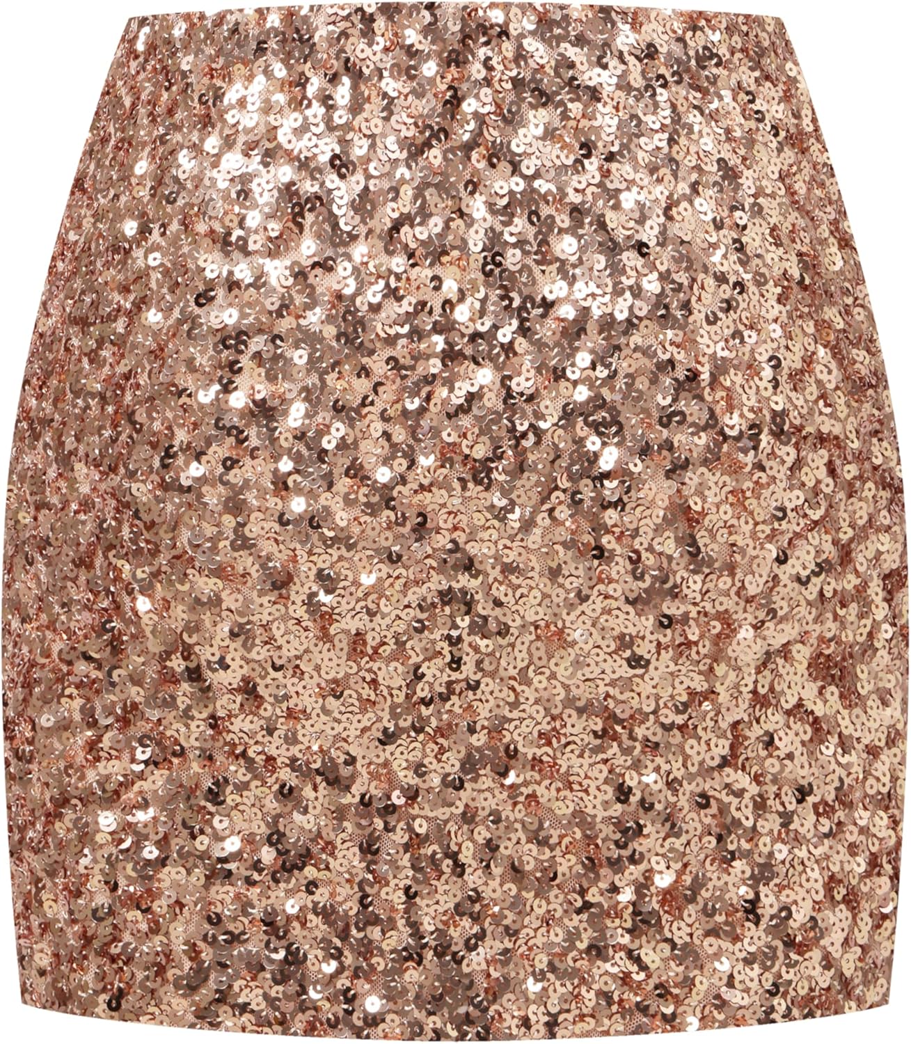 Formeet17 Women's Glitter Sequin Skirts Stretch Night Out Party Club Skirts - Image 4