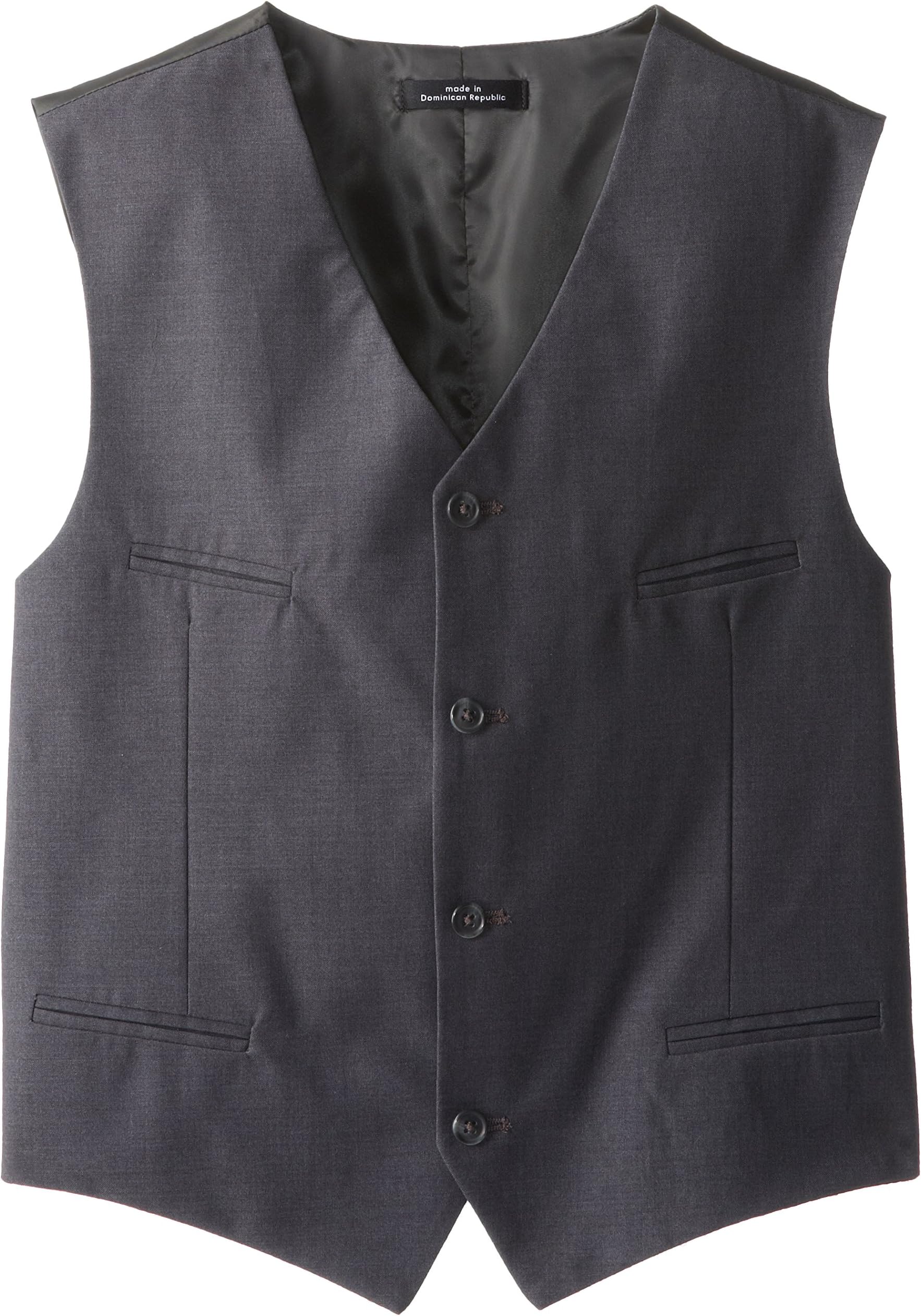 Calvin Klein Boys' Fine Line Twill Vest