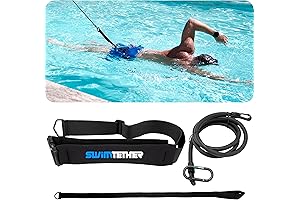 Swim Tether Belt Travel Pack for Stationary Swimming