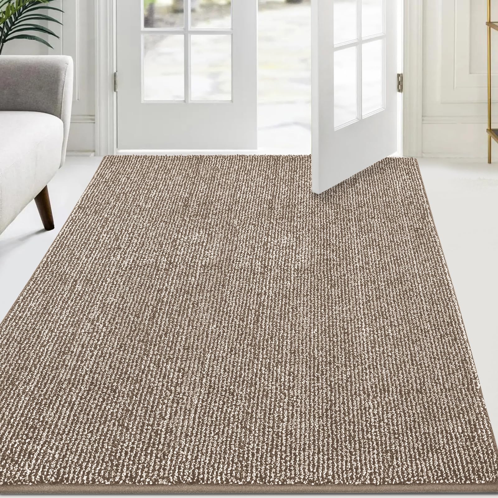 FCSDETAIL Dirt Trapper Indoor Door Mat 120 x 180 cm, Machine Washable Entrance Rug, Dog Doormat, Non-slip Inside Area Rug for Hallway, Corridor, Bedroom โ image 1