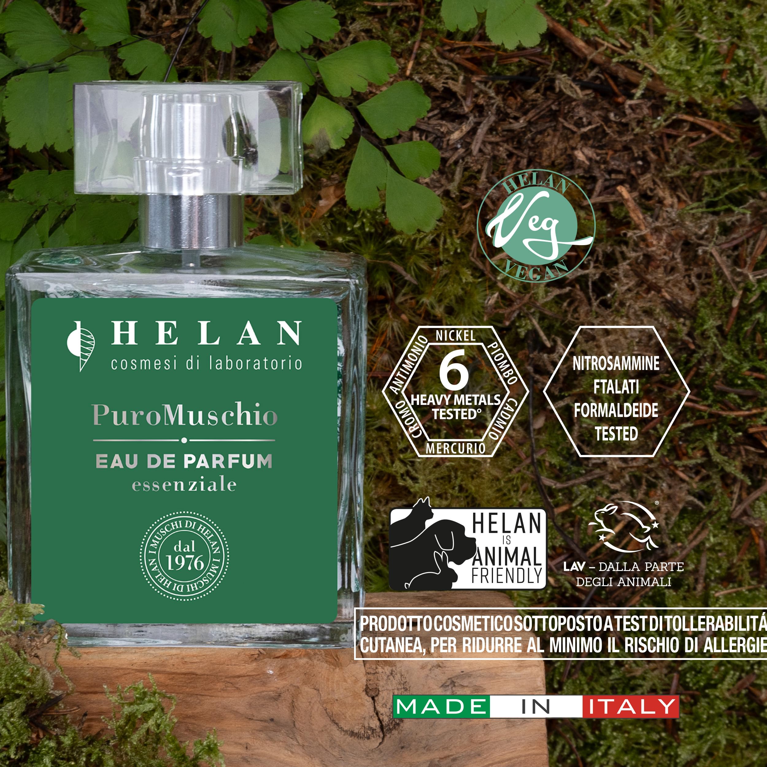 Helan - Perfume Mujer y Hombre Musky Eau de Parfum 100 ml