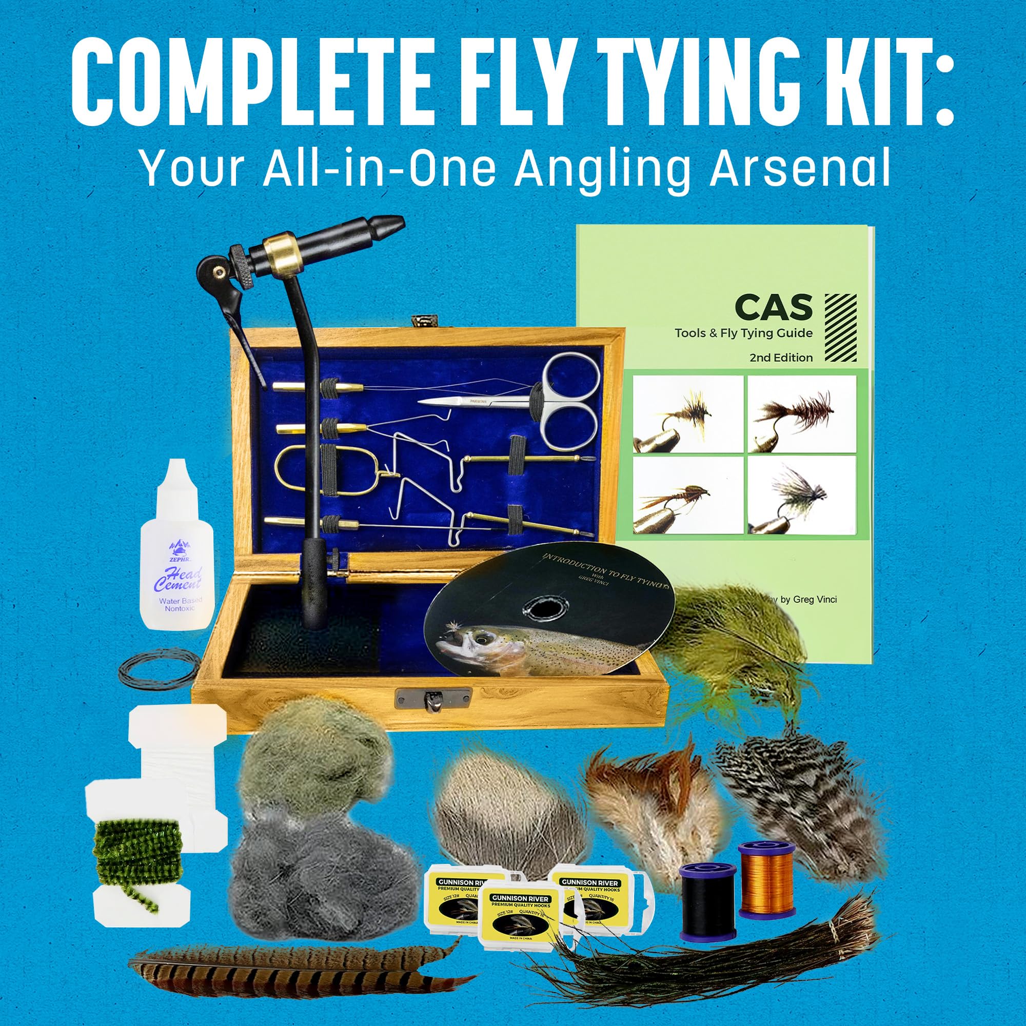 Box Fly Making Tools Loon All-In-One Fly-Tying Tool Kit Orvis