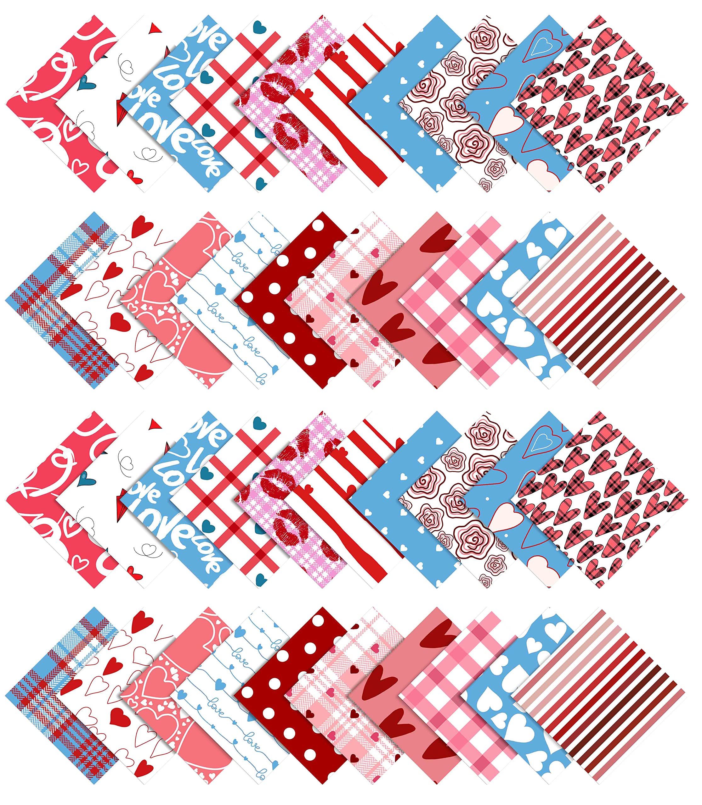 Tissu de coton quilting Soimoi Valentin de qualité supérieure pour patchwork durable